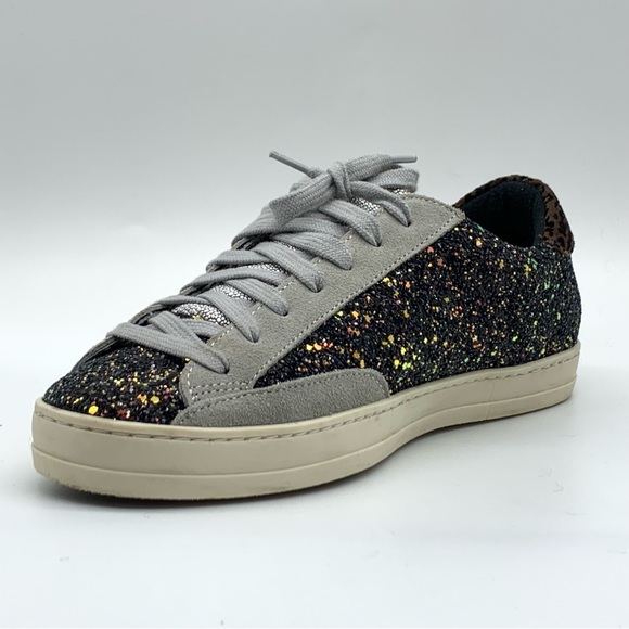 P448 John Glitter Low Top Sneaker - Picture 5 of 16